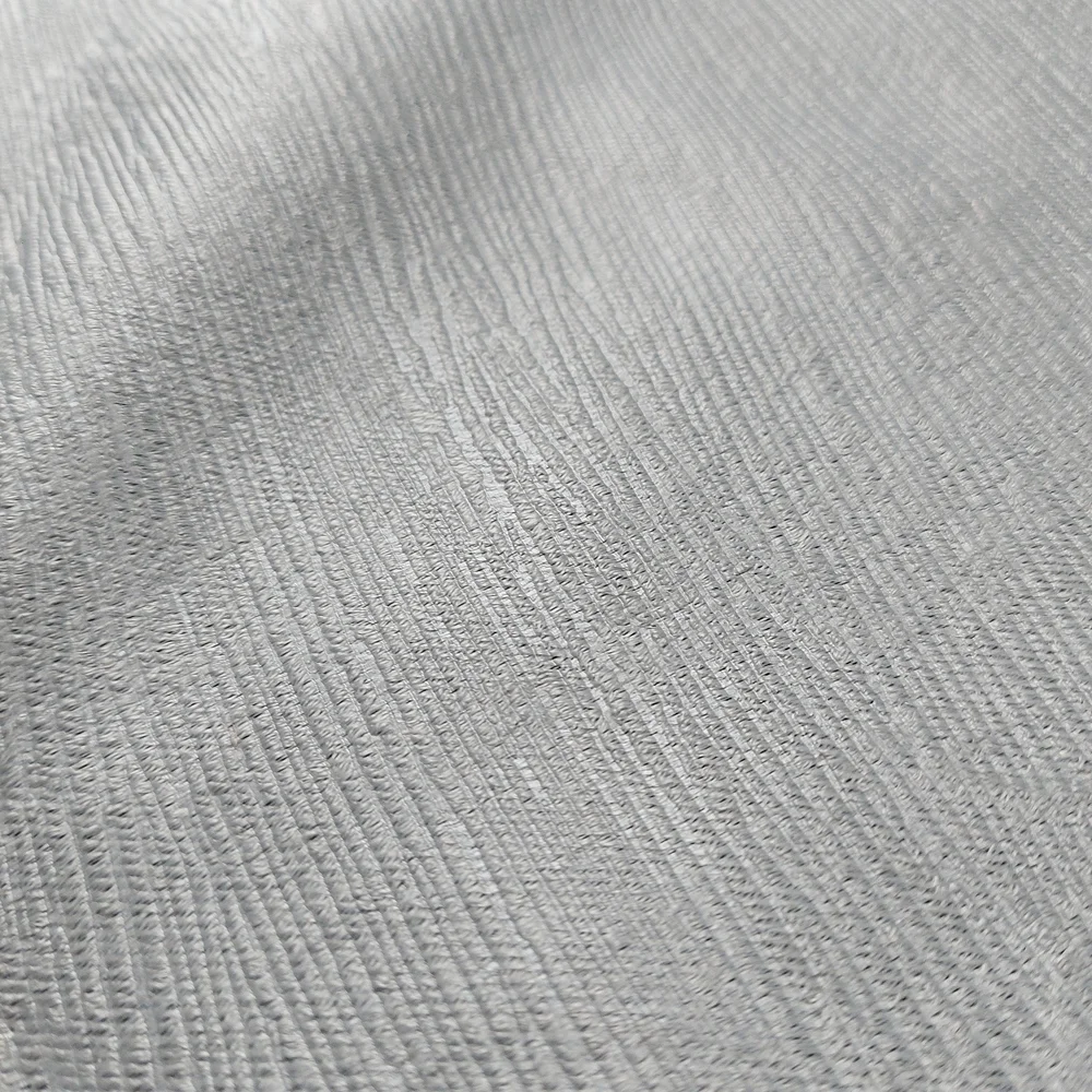 Silver Gray Curtain Panel with Grommets - Set of 2 Panels